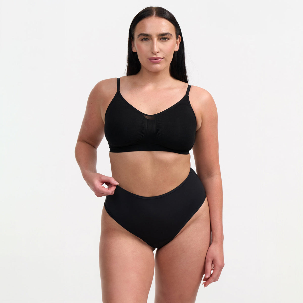High-Waist Tanga | 3er Pack