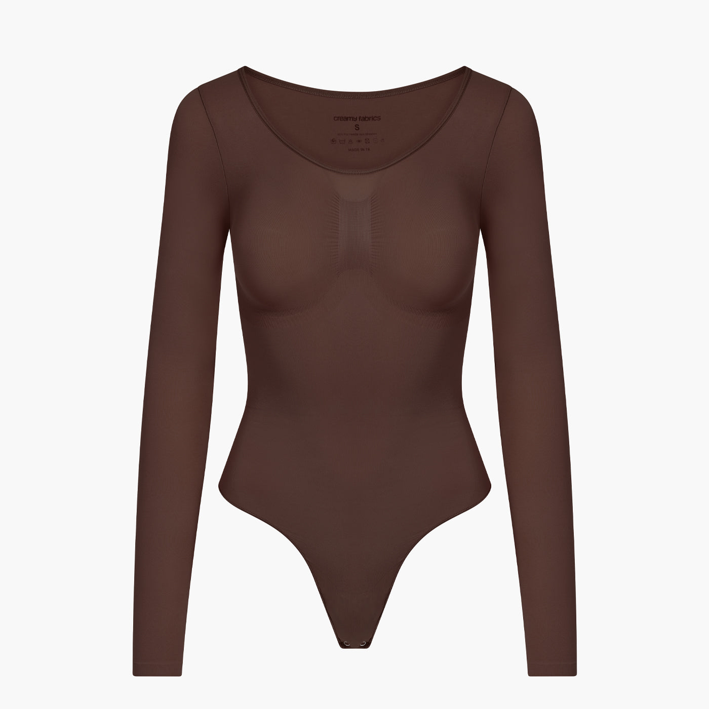 Body Sculpting Shapewear manga larga con cordón