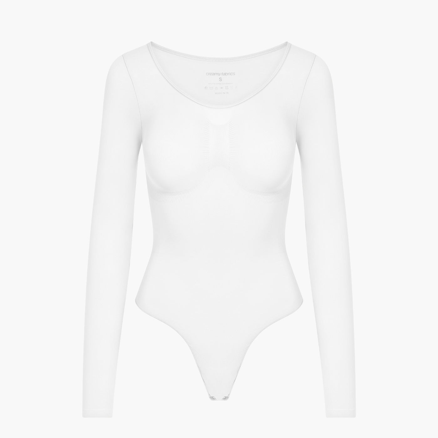 Body Sculpting Shapewear manga larga con cordón