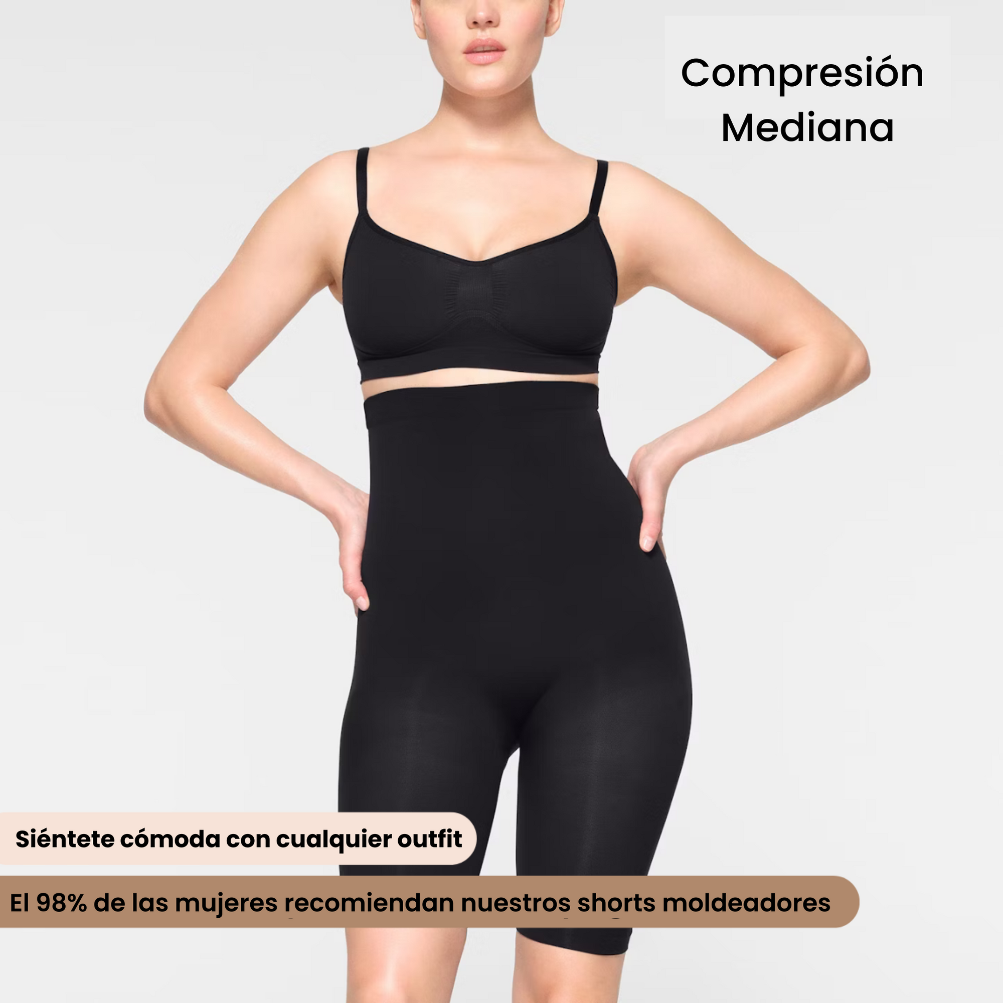 Shaping Short Cintura Alta