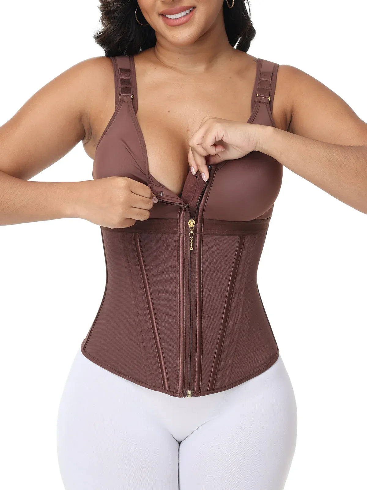 Moldeador Extremo con Bra – ¡Faja Colombiana Reforzada!