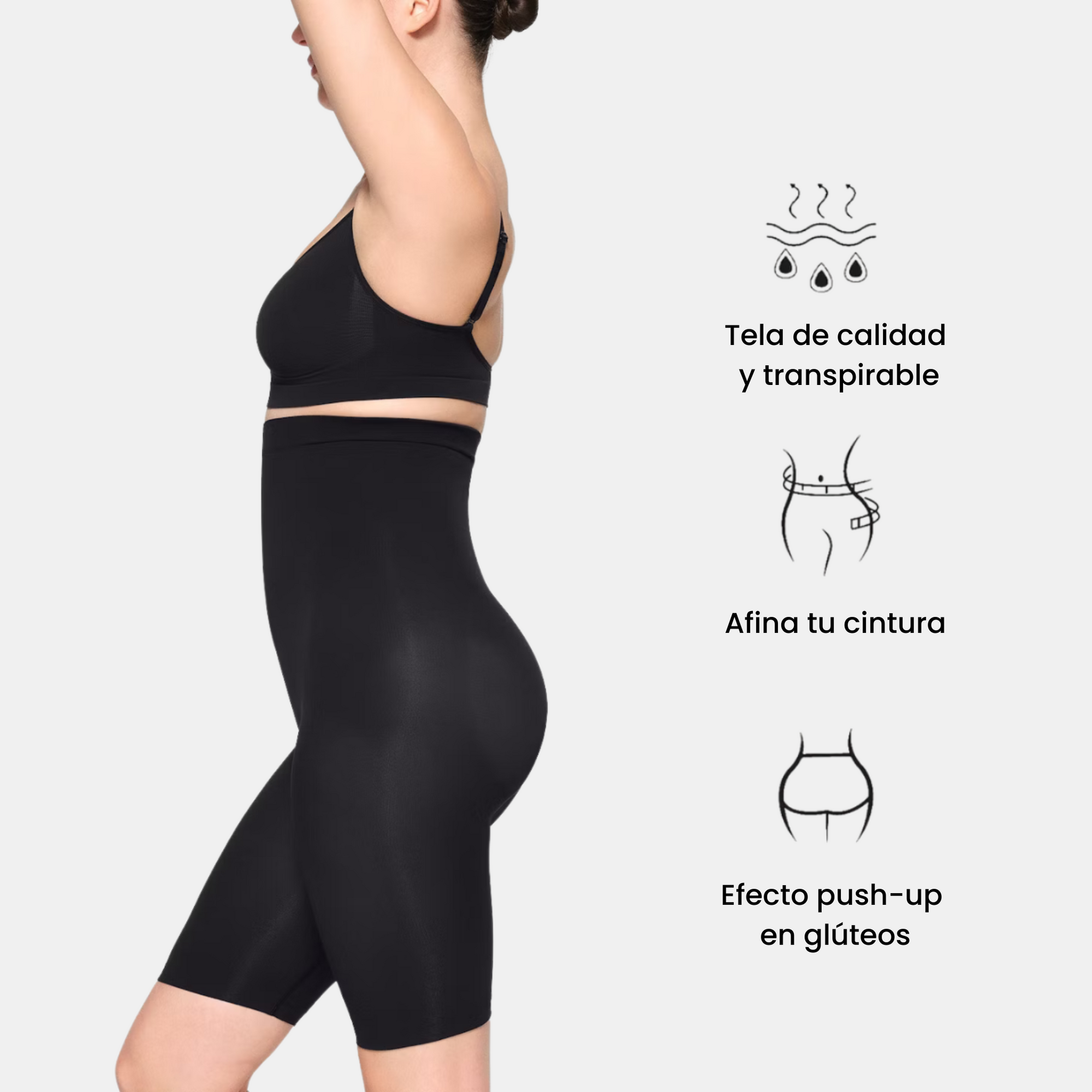 Shaping Short Cintura Alta