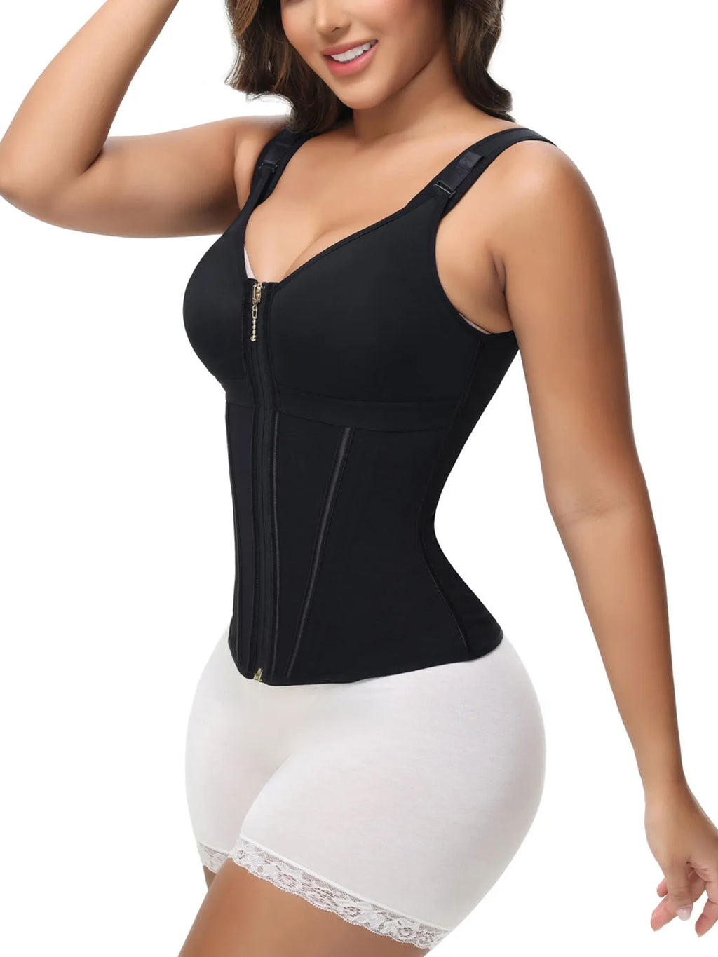 Moldeador Extremo con Bra – ¡Faja Colombiana Reforzada!