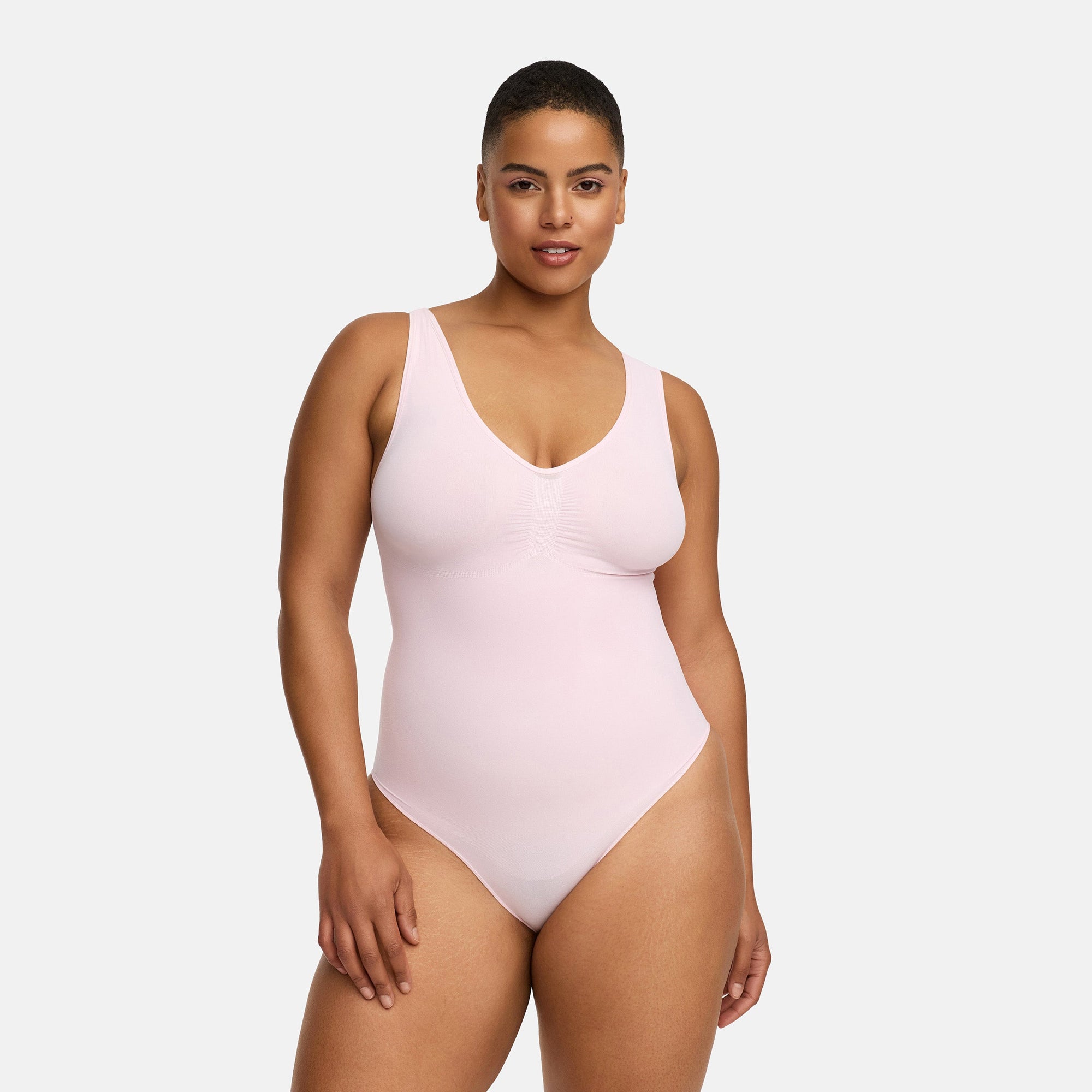 Tank Bodysuit Sculpting Shapewear mit String