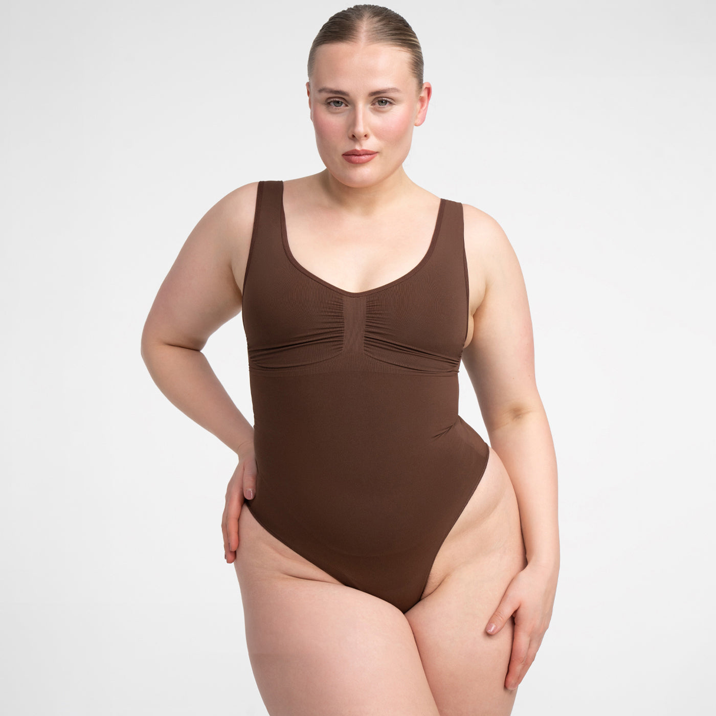 Tank Bodysuit Sculpting Shapewear mit String