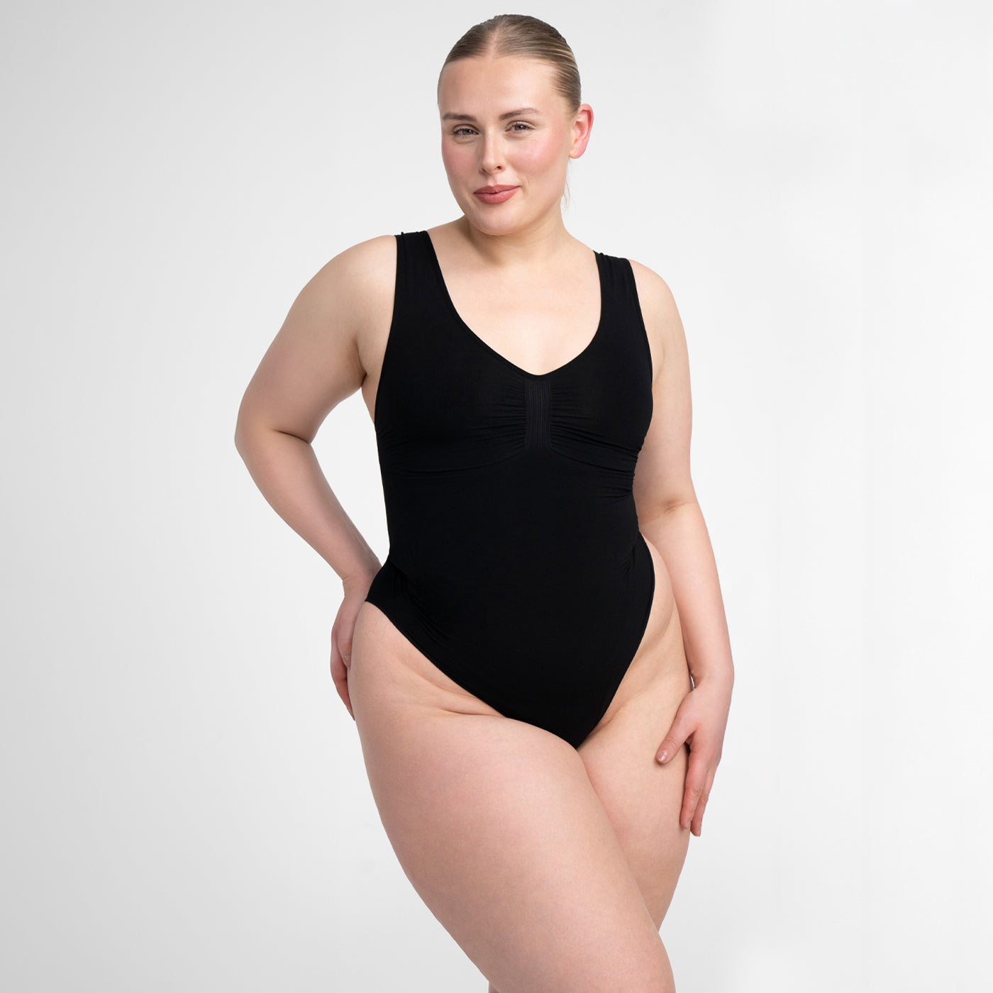 Tank Bodysuit Sculpting Shapewear mit String
