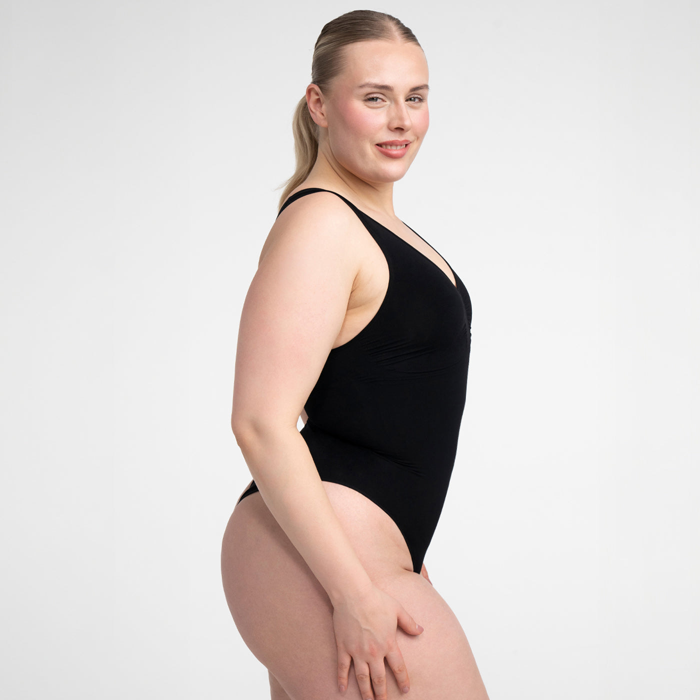 Tank Bodysuit Sculpting Shapewear mit String