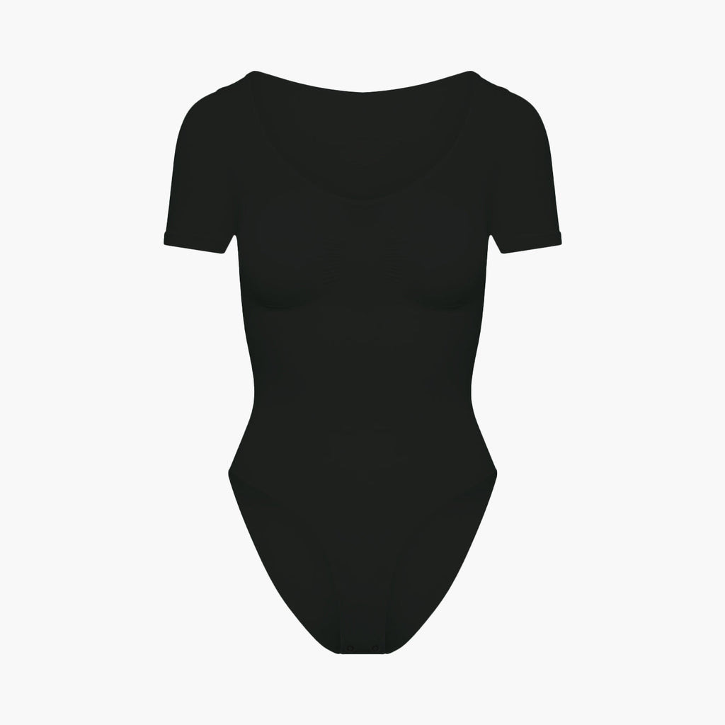 T-Shirt Bodysuit Sculpting Shapewear mit Slip