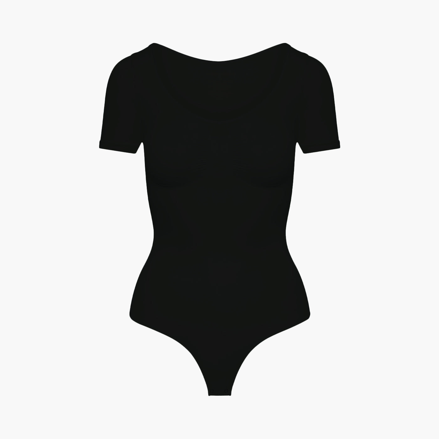 T-Shirt Bodysuit Sculpting Shapewear mit String