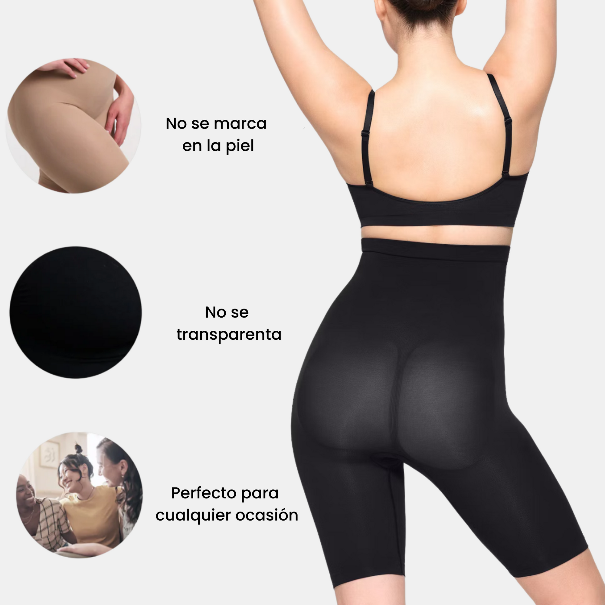 Shaping Short Cintura Alta