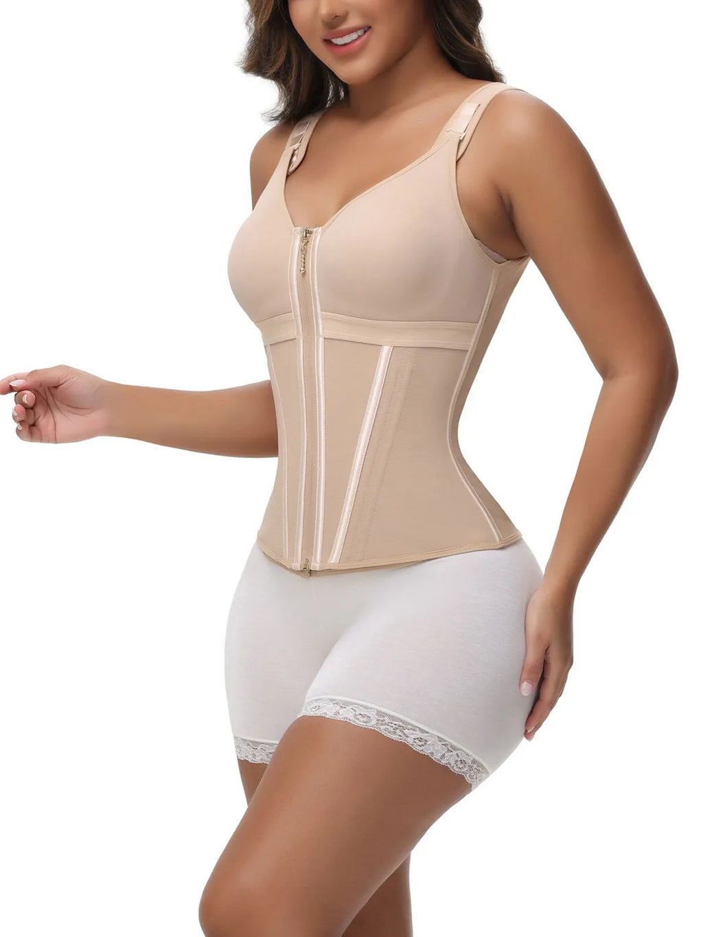 Moldeador Extremo con Bra – ¡Faja Colombiana Reforzada!