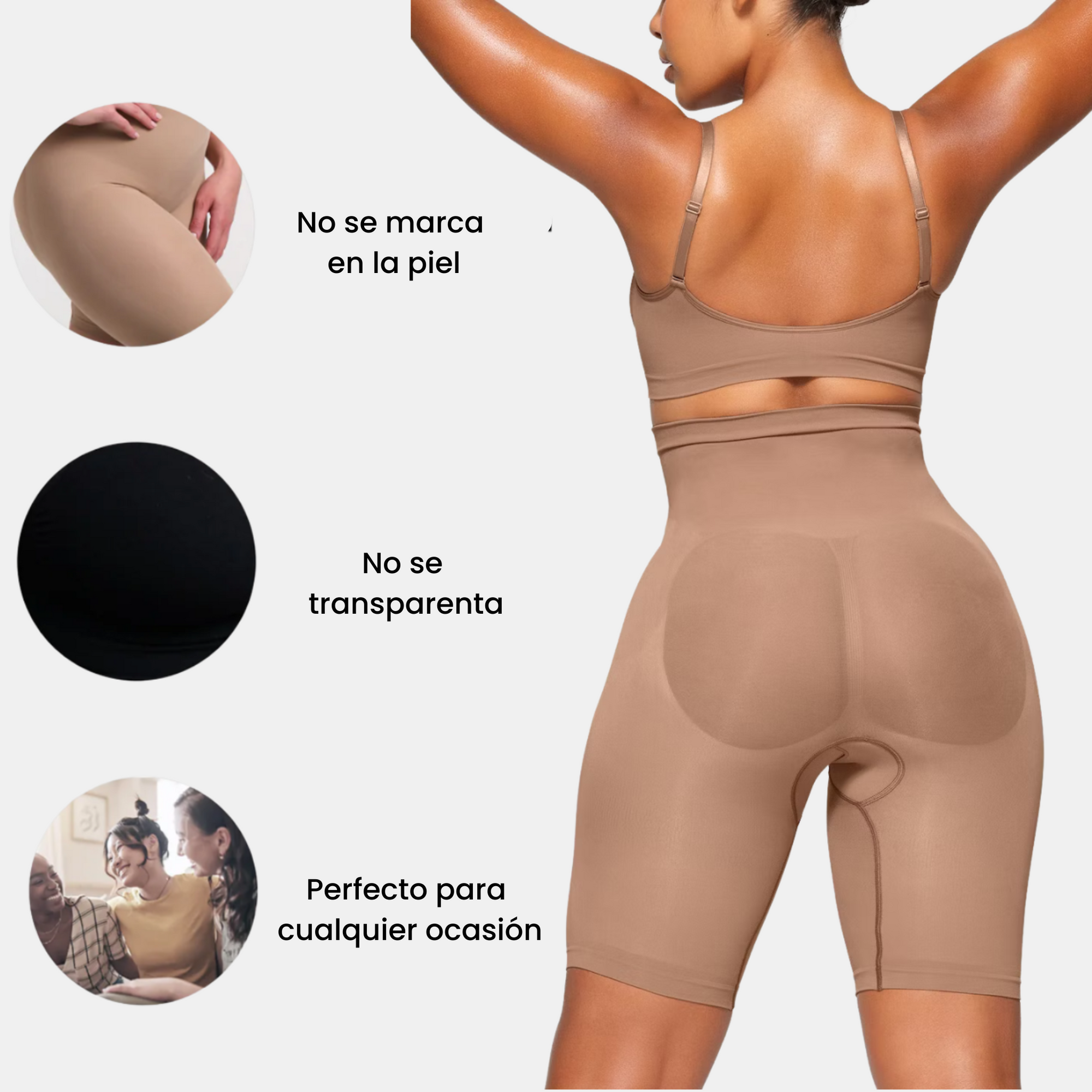 Shaping Short Cintura Alta